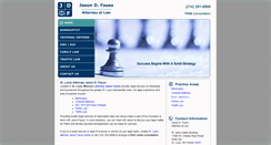 Desktop Screenshot of fausslaw.com